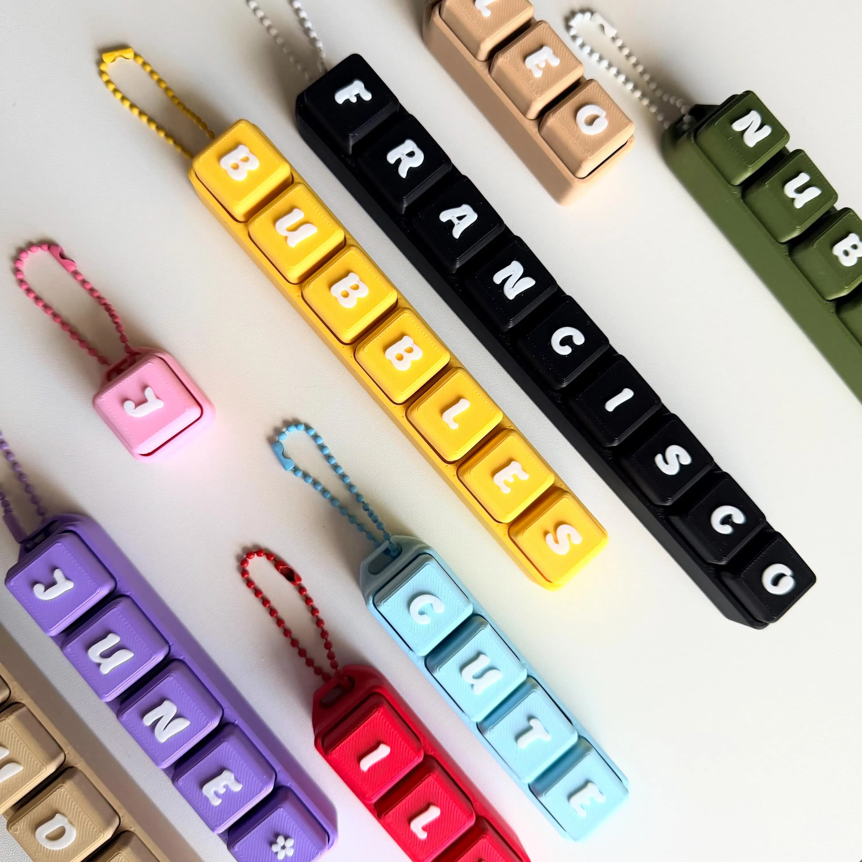 keyboard clicker keychain 